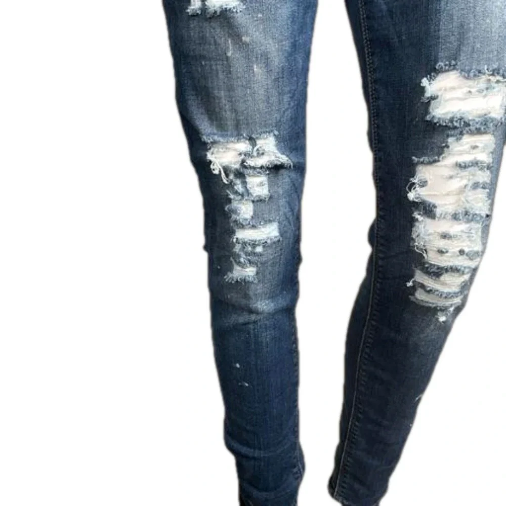 Express Jean Legging Mid Rise 6 regular women’s - Picture 2 of 11